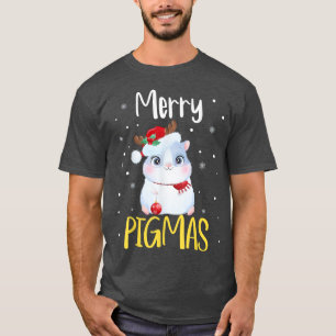Funny Guinea Pig Merry Pigmas Cute Christmas Guine T-Shirt