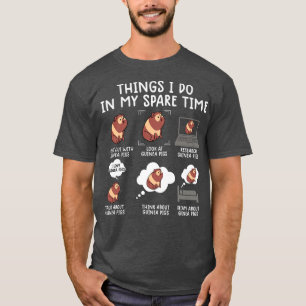 Funny Guinea Pig Shirt Srcastic Humor Guinea Pig P