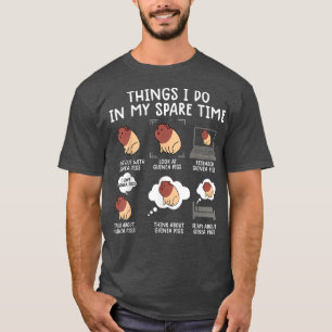 Funny Guinea Pig Shirt Srcastic Humour Guinea Pig