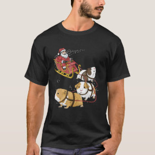 Funny Guinea Pig T-Shirt Christmas Tee For Cute An