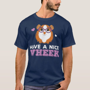Funny Guinea Pig Wheek For A Domestic Cavy Owner P T-Shirt