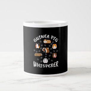 Funny Guinea Pig Whisperer Lovers Large Coffee Mug