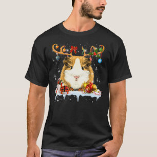 Funny Guinea Pig Xmas Tshirt Guinea Pig Christmas