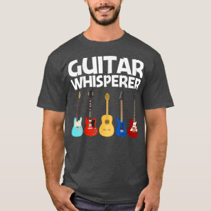 Funny Guitar Art Men Women Guitar Lovers Players G T-Shirt