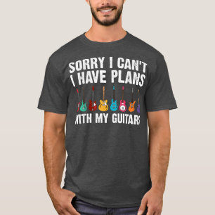 Funny Guitar Art Men Women Guitar Player Music Ins T-Shirt