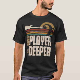 Funny Guitar Bass Players Bass Guitar Bassist Vint T-Shirt