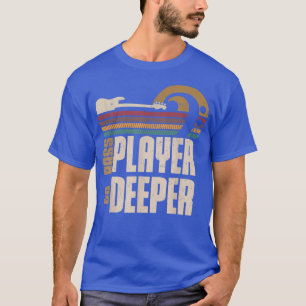 Funny Guitar Bass Players Bass Guitar Bassist Vint T-Shirt