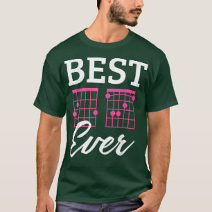 Funny Guitar Best Gf Ever Vintage Music T-Shirt