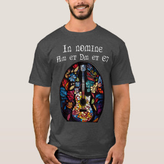 Funny Guitar Gift Retro Vintage Music Guitar 2 T-Shirt