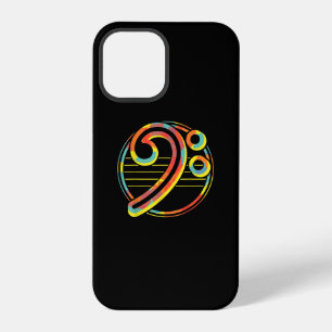 Funny Guitar Lovers Guitar Music Lover Bass Cleff iPhone 12 Pro Case