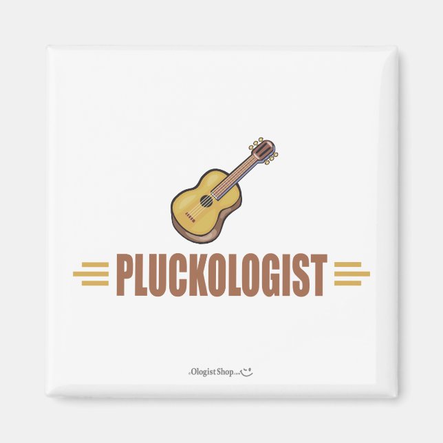 Funny Guitar Magnet (Front)