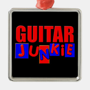 funny guitar metal tree decoration