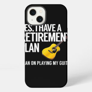 Funny Guitar Player Retirement Gift iPhone 13 Case