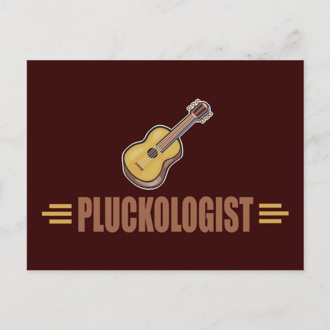 Funny Guitar Postcard (Front)