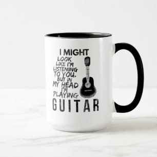 funny guitarist guitar player mug