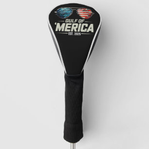 Funny Gulf Of USA America 2025 Retro Sunglasses Golf Head Cover