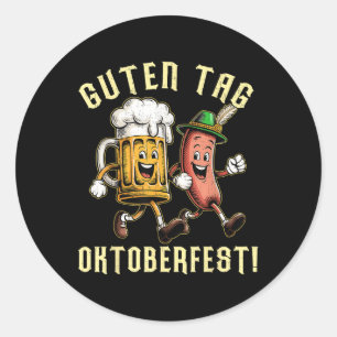 Funny Guten Tag Beer Sausage Bavarian Men Women 