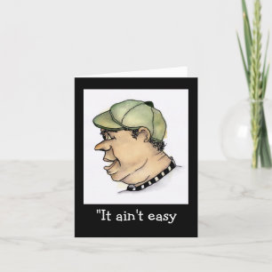 Funny Guy being King Card