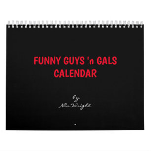 Funny Guys and Gals Calendar