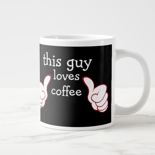 Funny Guys Jumbo Coffee Cup (Right)