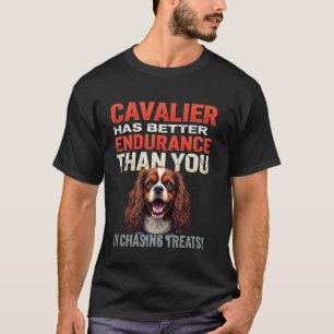 Funny Gym  for Cavalier King Charles Spaniel Dog O T-Shirt