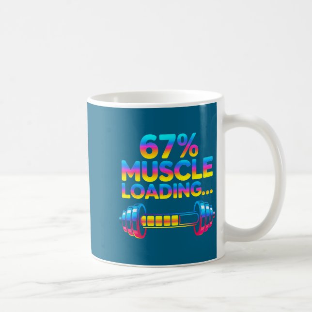 Funny Gym Meme 67  Coffee Mug (Right)