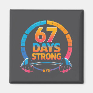 Funny Gym Meme 67 Magnet