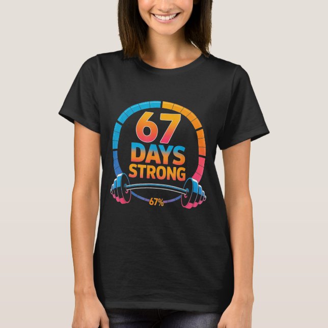 Funny Gym Meme 67  T-Shirt (Front)