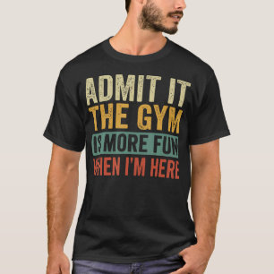 Funny Gym Meme Workout Lifting Fitness Gym Bro T-Shirt