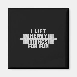 Funny Gym Pun Weightlifting Muscle Crew Workout We Magnet