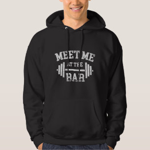 Funny Gym Saying - Fitness - Workout Distressed Hoodie