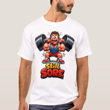 Funny Gym T-Shirt Design Bodybuilding Workout Meme
