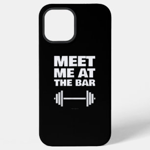 Funny Gym Ts Meet Me At Bar Gym Lover Gifts iPhone 12 Pro Max Case