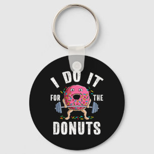 Funny Gym Weightlifting Bodybuilding Deadlift Work Key Ring