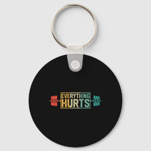 Funny Gym Workout Athlete Personal Trainer Everyth Key Ring