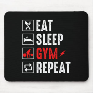 Funny Gym Workout Fitness Bodybuilding Sports Weig Mouse Pad