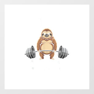 Funny Gym Workout Kinda Fit Sorta Fat Sloth T-Shir
