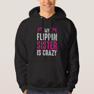 Funny Gymnast Brother Sister Gymnastics Tumbling Hoodie