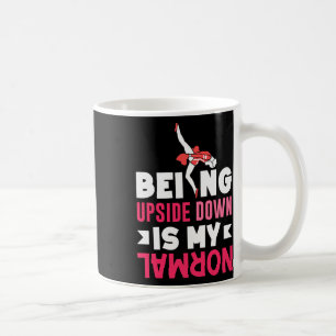 Funny Gymnastics Art For Girls Teen Gymnast Gymnas Coffee Mug