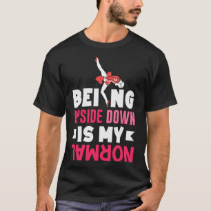 Funny Gymnastics Art For Girls Teen Gymnast Gymnas T-Shirt