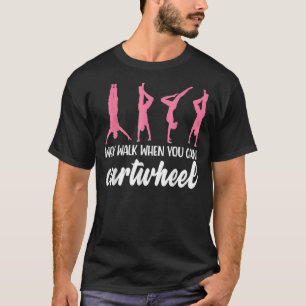 Funny Gymnastics Gymnast Gift For Girls Women Cool T-Shirt