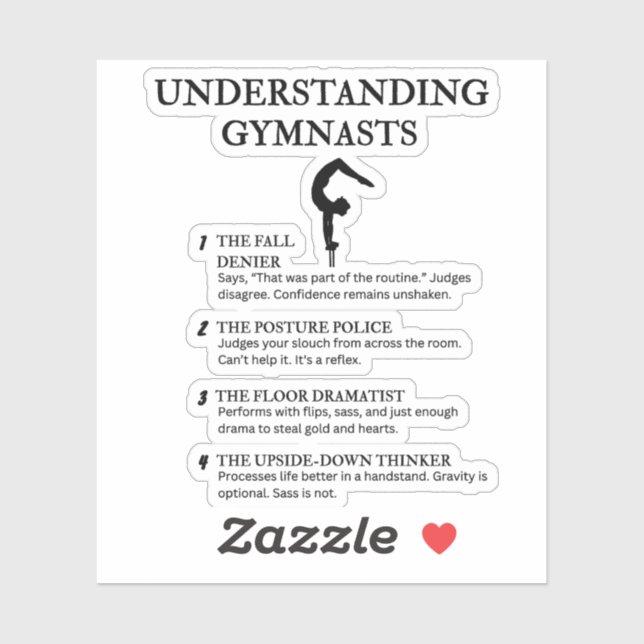 Funny Gymnastics Quotes for Fans & Athletes (Sheet)