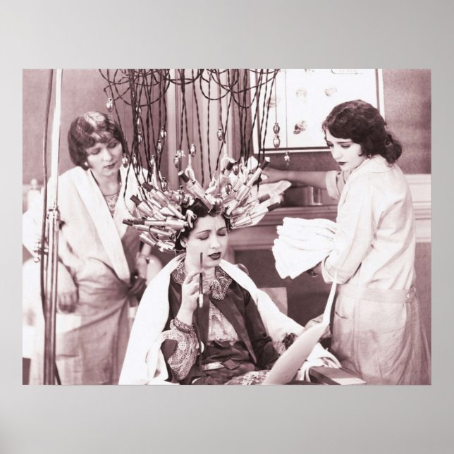 Funny Hair Salon  Poster (Front)