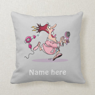 Funny Hairdresser Stylist Cartoon Gifts On Zazzle Au