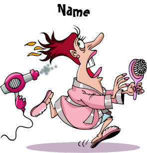 Funny Hairdresser Stylist Cartoon Gifts On Zazzle Au