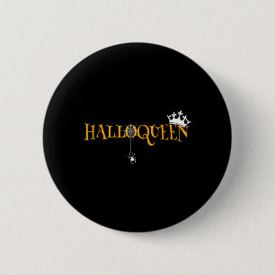 Funny Halloqueen Halloween Queen 6 Cm Round Badge