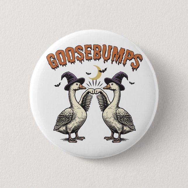 Funny Halloween 6 Cm Round Badge (Front)