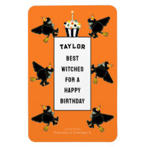 Funny Halloween Birthday Personalized Card