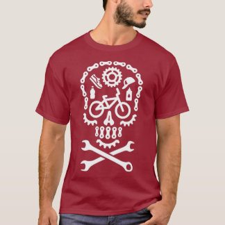 Funny Halloween BMX bicycle motocross bicycle T-Shirt