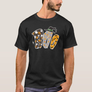 Funny Halloween Boo Costume, Pumpkin, Kids Woman T-Shirt